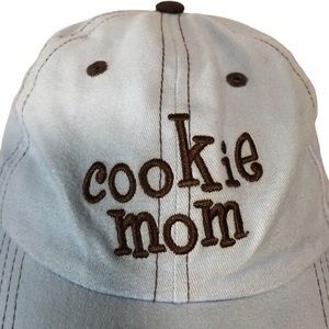 Little brownie bakers cat cookie mom blue & Brown EUC